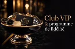Casino-aanbod Golden Panda: VIP-club